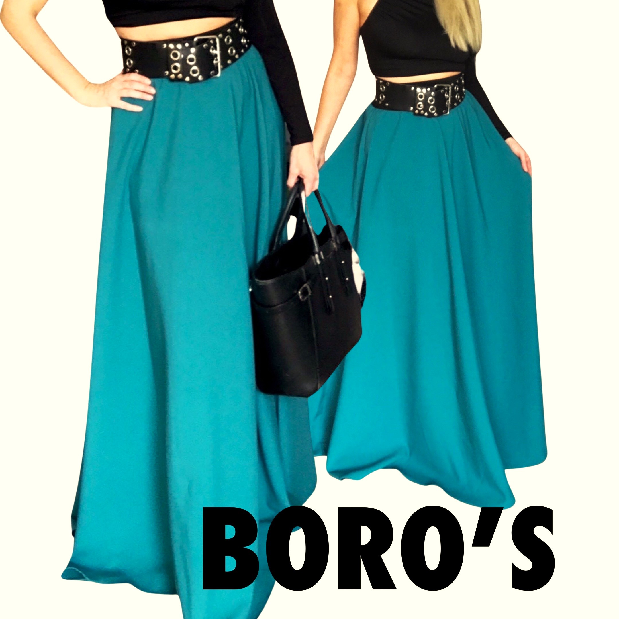 Dlouhá letní sukně - maxi sukně BOROS SK-L-GRB08